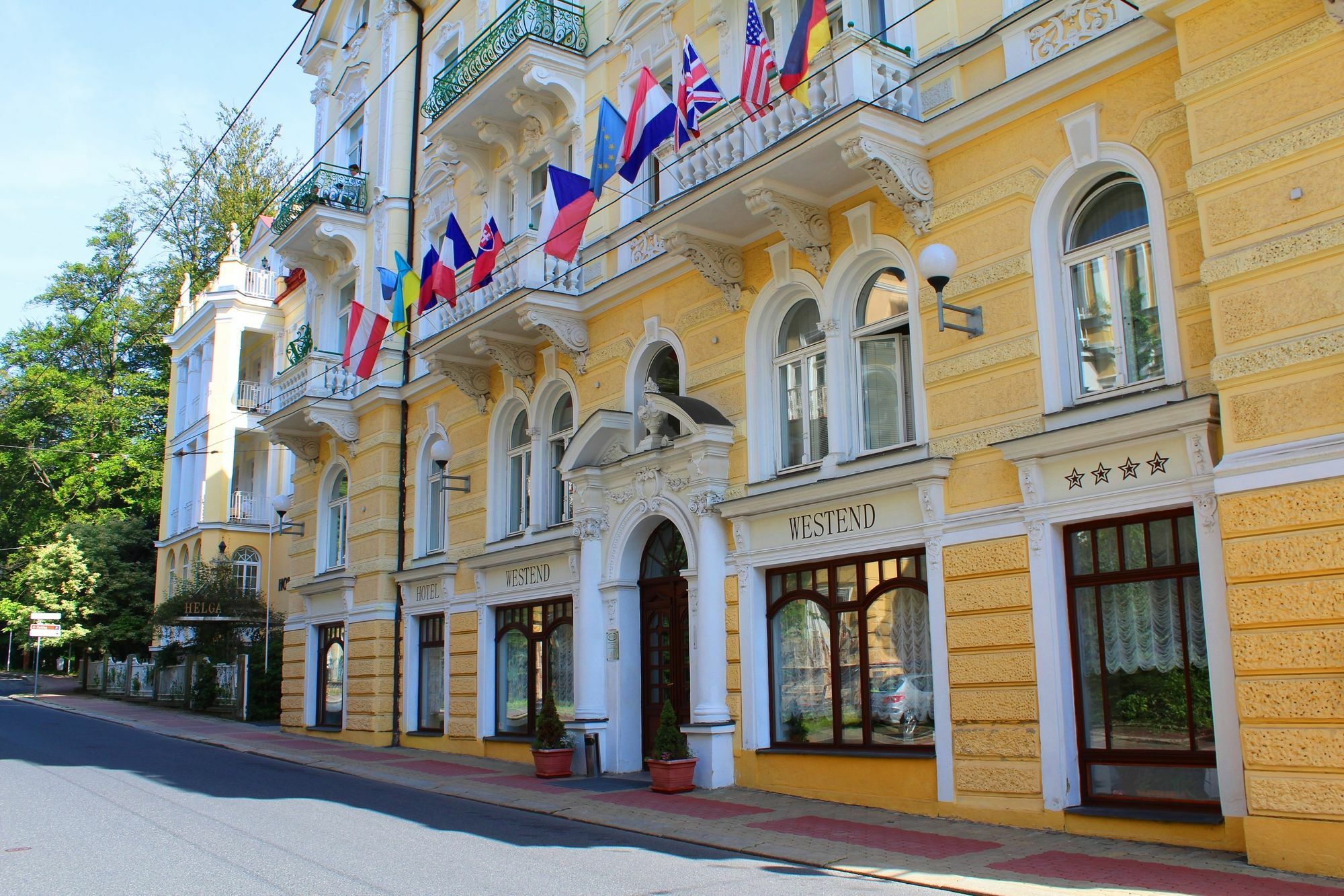 Hotel Westend Mariánské Lázně Dış mekan fotoğraf